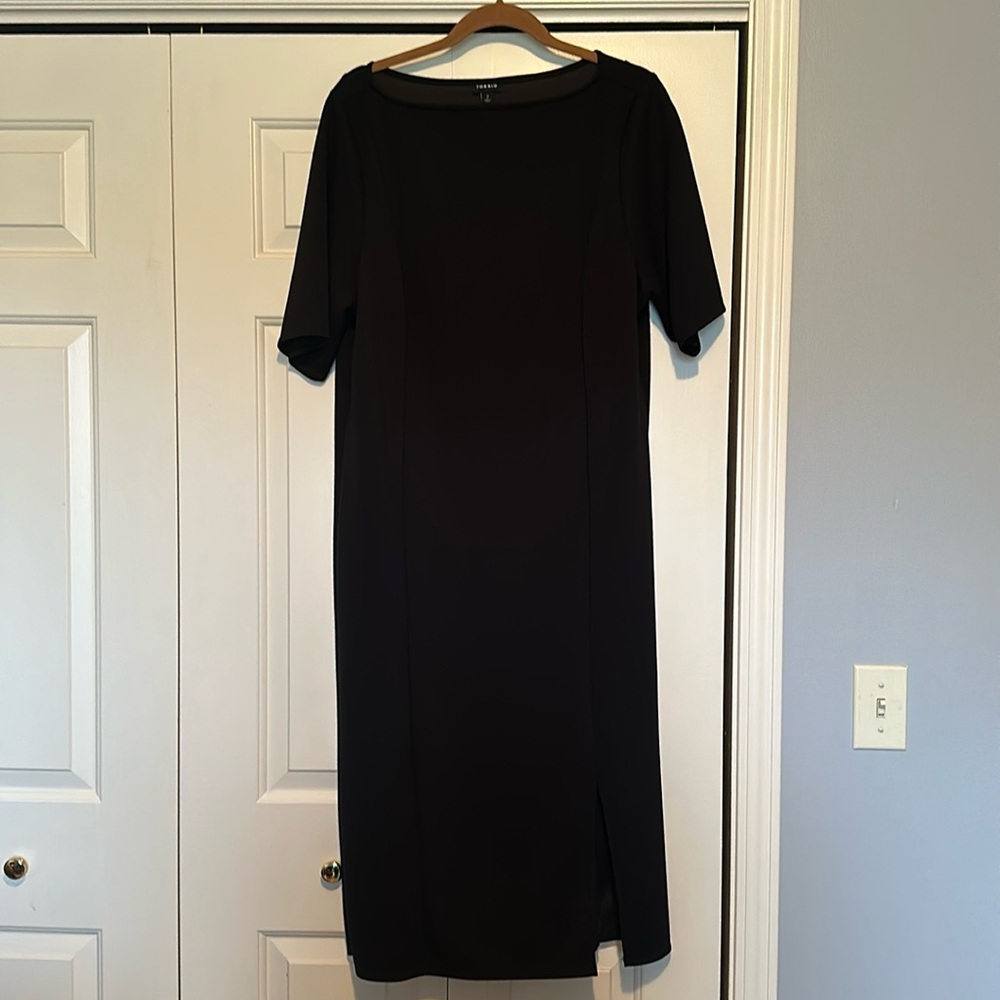 Torrid Size 2 Black Body Con Dress